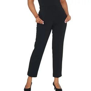 Susan Graver Milano Knit Pull-On Pants w/ Pockets